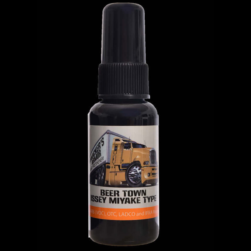 Trucker's Armor Air Freshener - Beer Town/Issey Miyake Type Scent - 1.5 fl. oz.