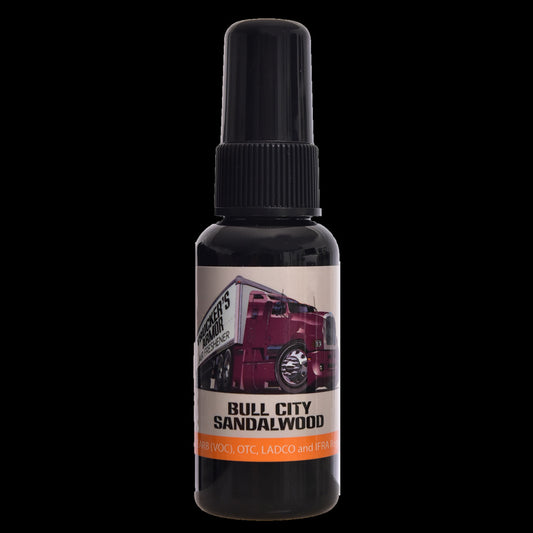 Trucker's Armor Air Freshener - Bull City/Sandalwood Scent - 1.5 fl. oz.