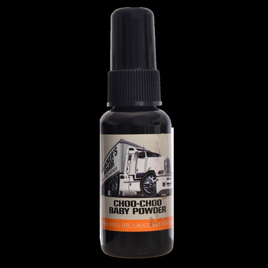 Trucker's Armor Air Freshener - Choo-Choo Baby Powder Scent - 1.5 fl. oz.