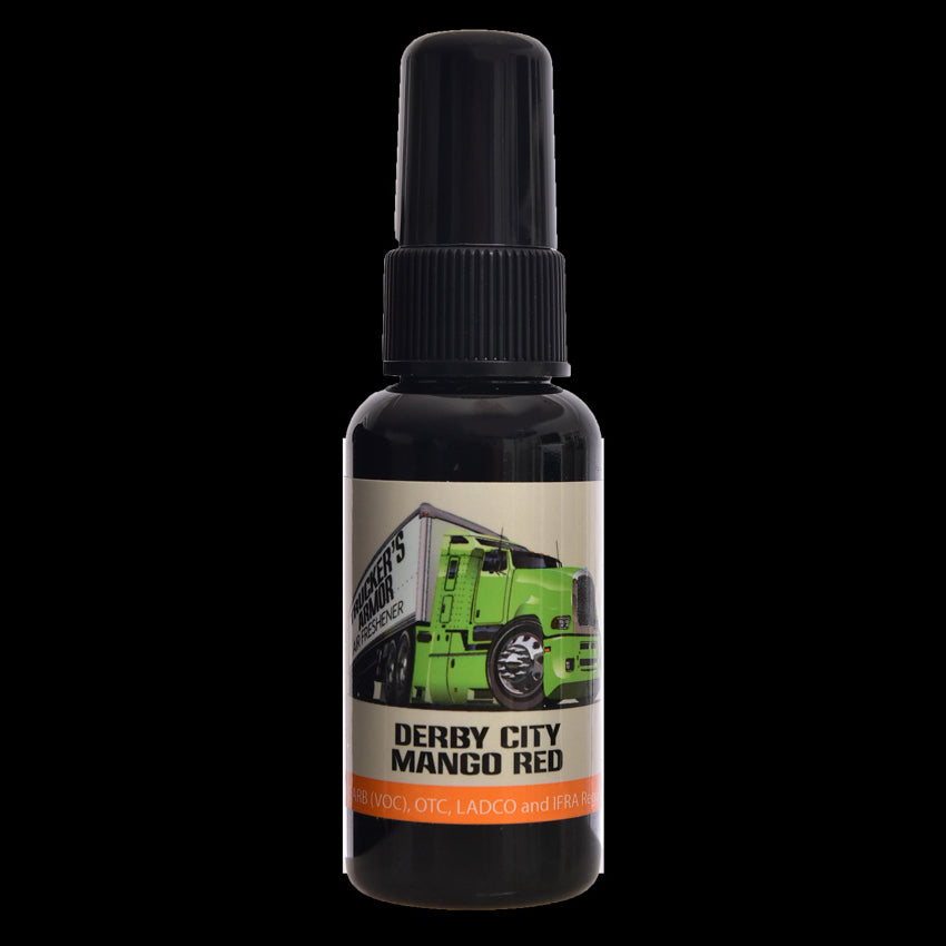 Trucker's Armor Air Freshener - Derby City/Mango Red Scent - 1.5 fl. oz.