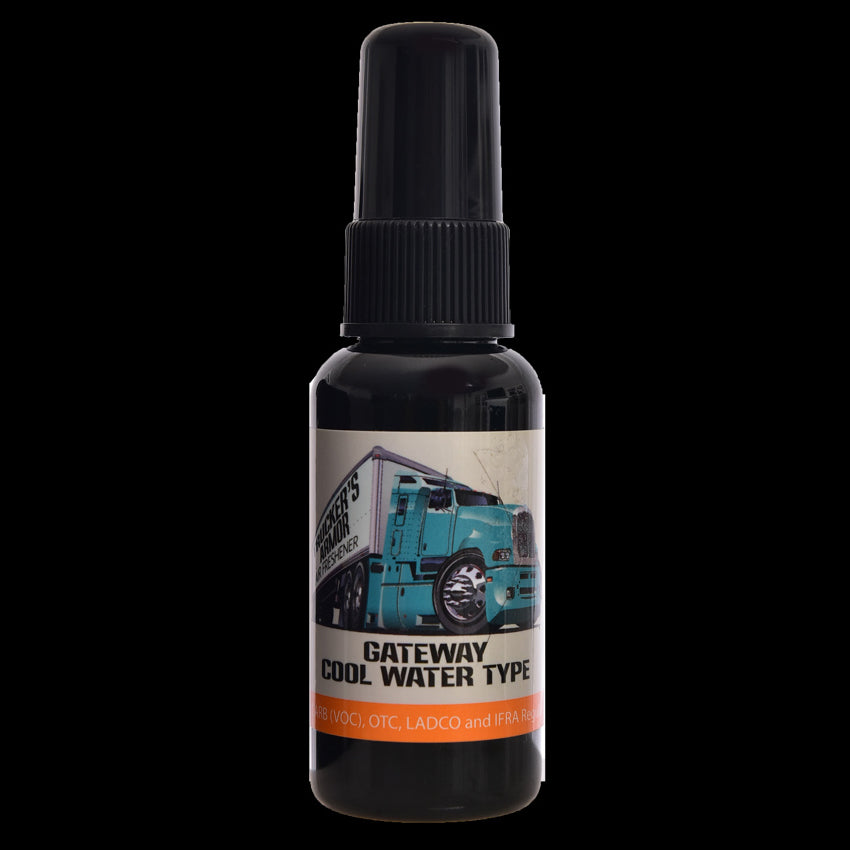 Trucker's Armor Air Freshener - Gateway/Cool Water Type Scent - 1.5 fl. oz.