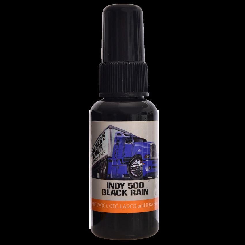 Trucker's Armor Air Freshener - Indy 500/Black Rain Scent - 1.5 fl. oz.