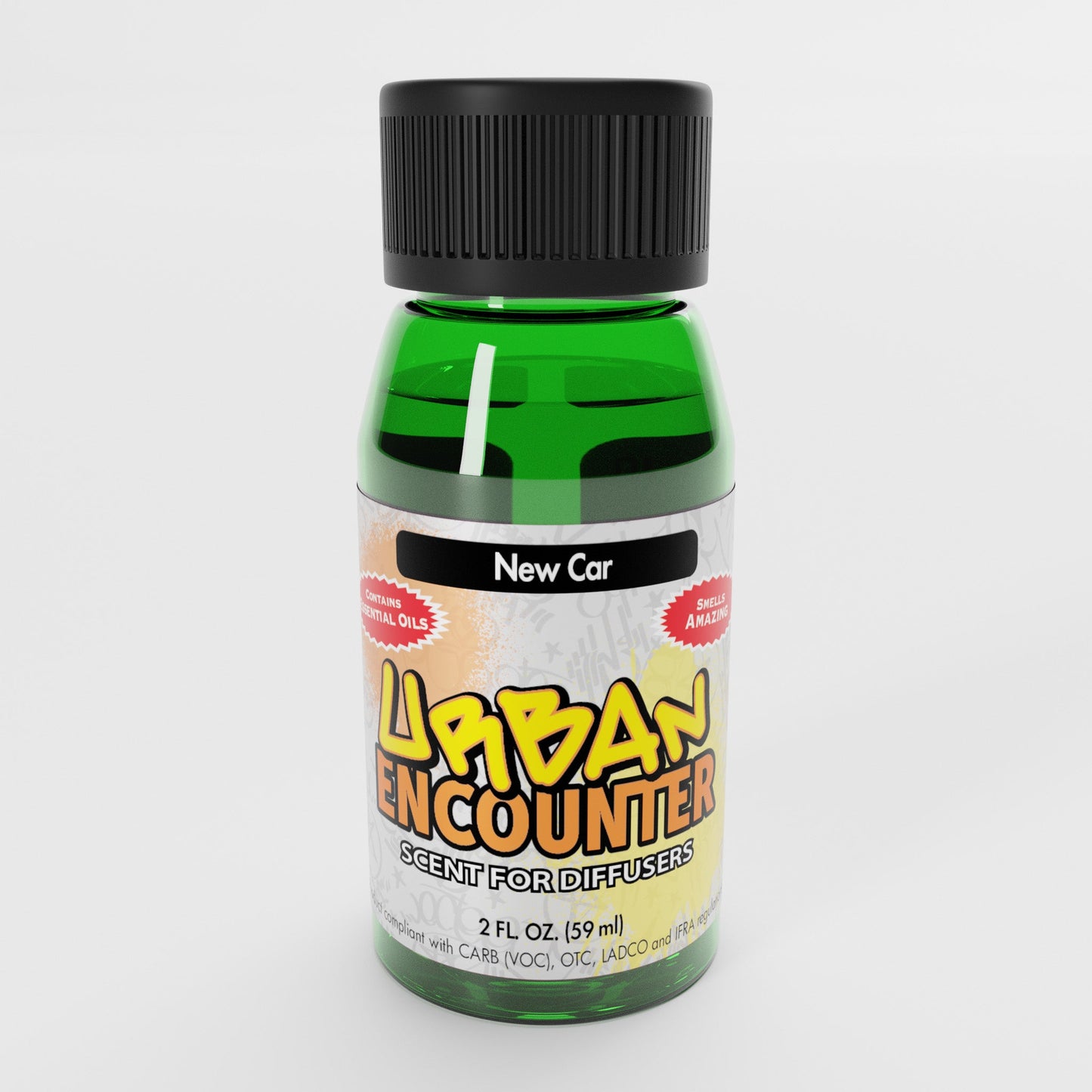 Urban Encounter Scents for Diffusers - New Car Scent Size: 2 FL. OZ. (59ml) Threadable Home Diffuser Refill