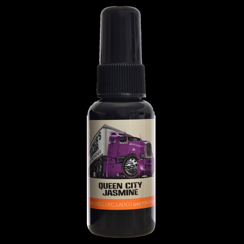 Trucker's Armor Air Freshener - Queen City/Jasmine Scent - 1.5 fl. oz.