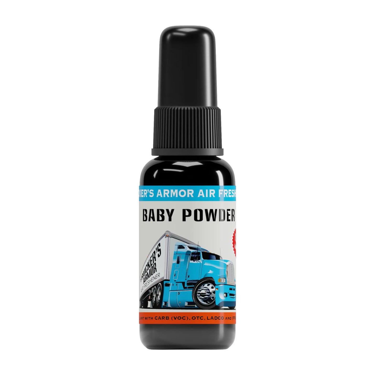 Trucker's Armor Air Freshener - Baby Powder Scent - 1.5 fl. oz.