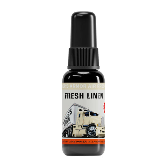 Trucker's Armor Air Freshener - Fresh Linen Scent - 1.5 fl. oz.