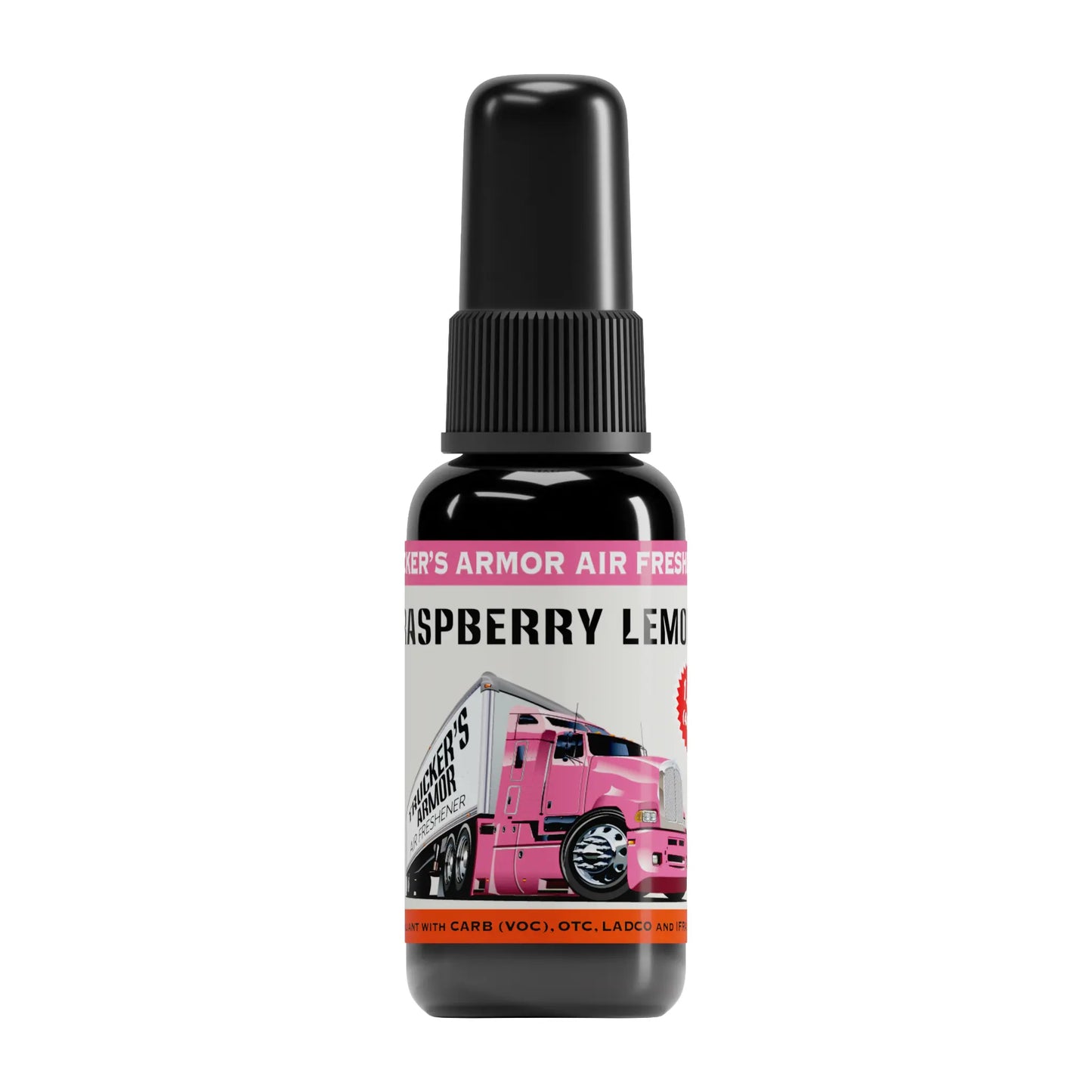 Trucker's Armor Air Freshener - Raspberry Lemon Scent - 1.5 fl. oz.