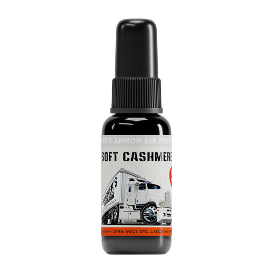 Trucker's Armor Air Freshener - Soft Cashmere Scent - 1.5 fl. oz.