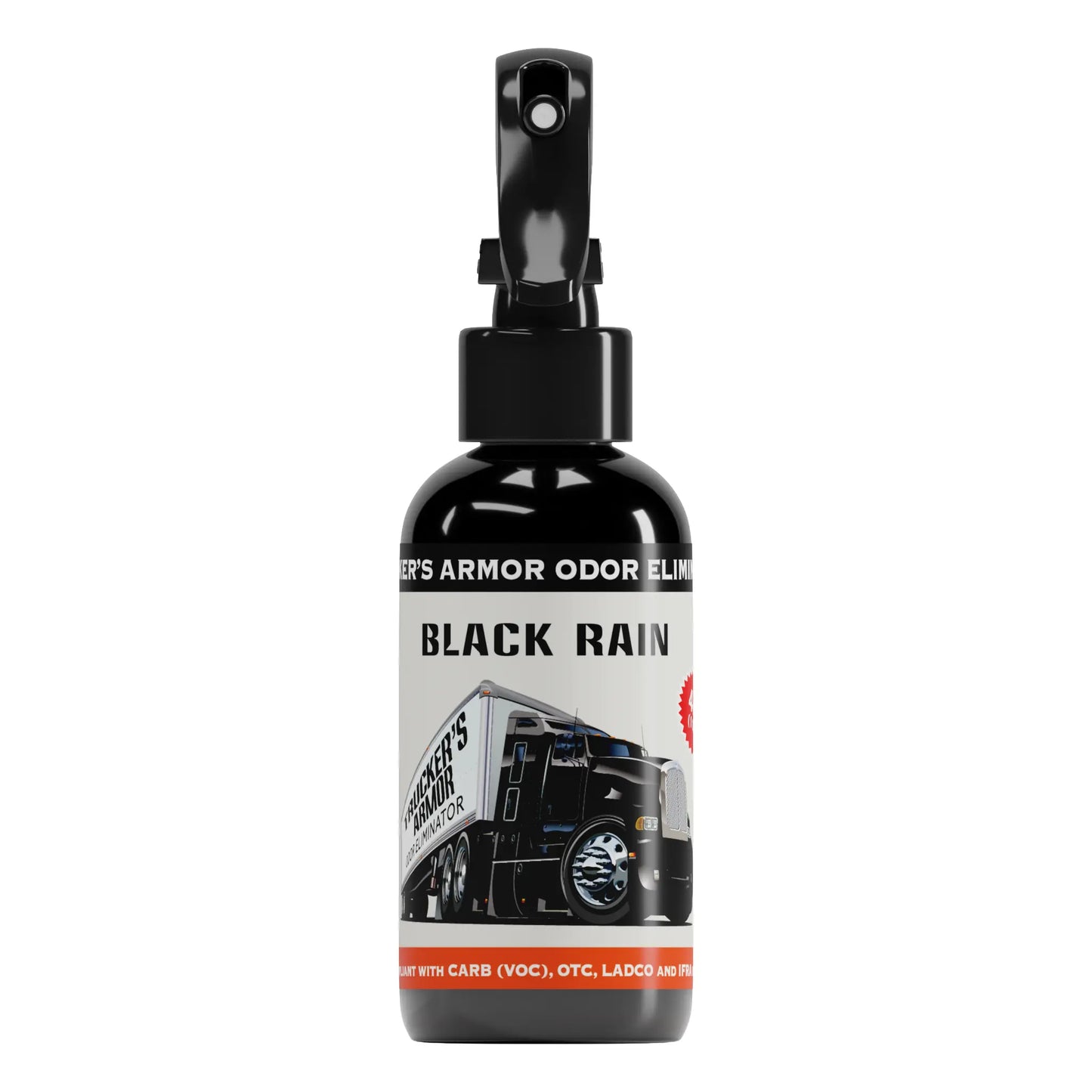 Trucker's Armor Odor Eliminator - Black Rain Scent Size: 4floz