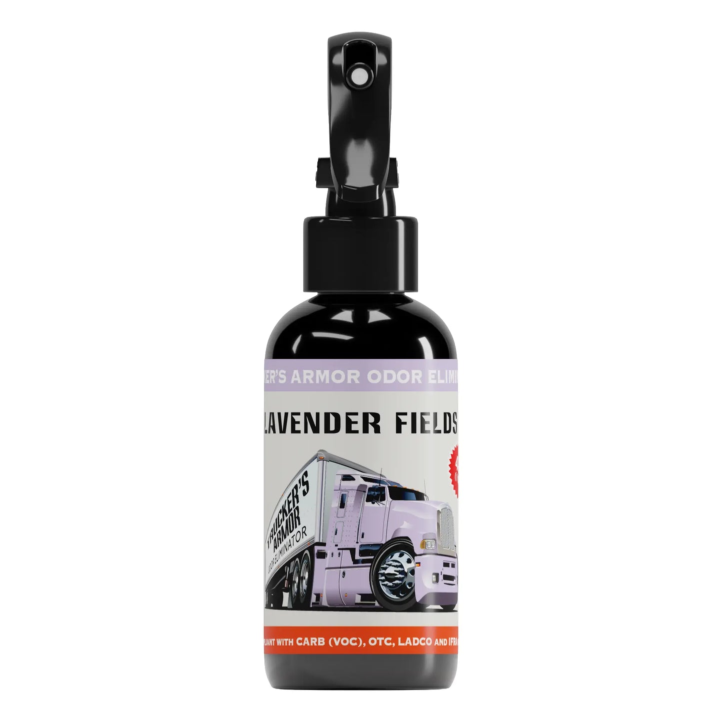 Trucker's Armor Odor Eliminator - Lavender Fields Scent Size: 4floz