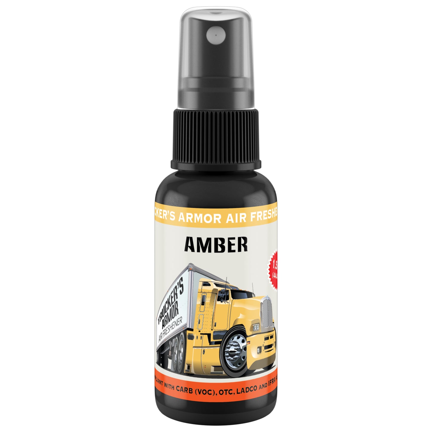 Trucker's Armor Air Freshener - Amber Scent