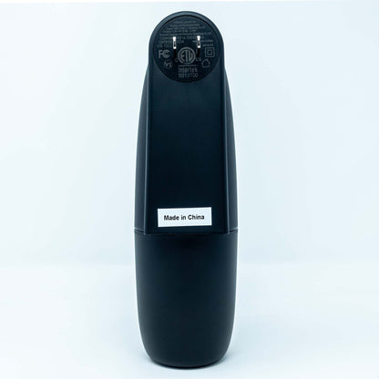 Scenta Plug-In Waterless Fragrance Oil Diffuser Color: Black  Back View US Plug