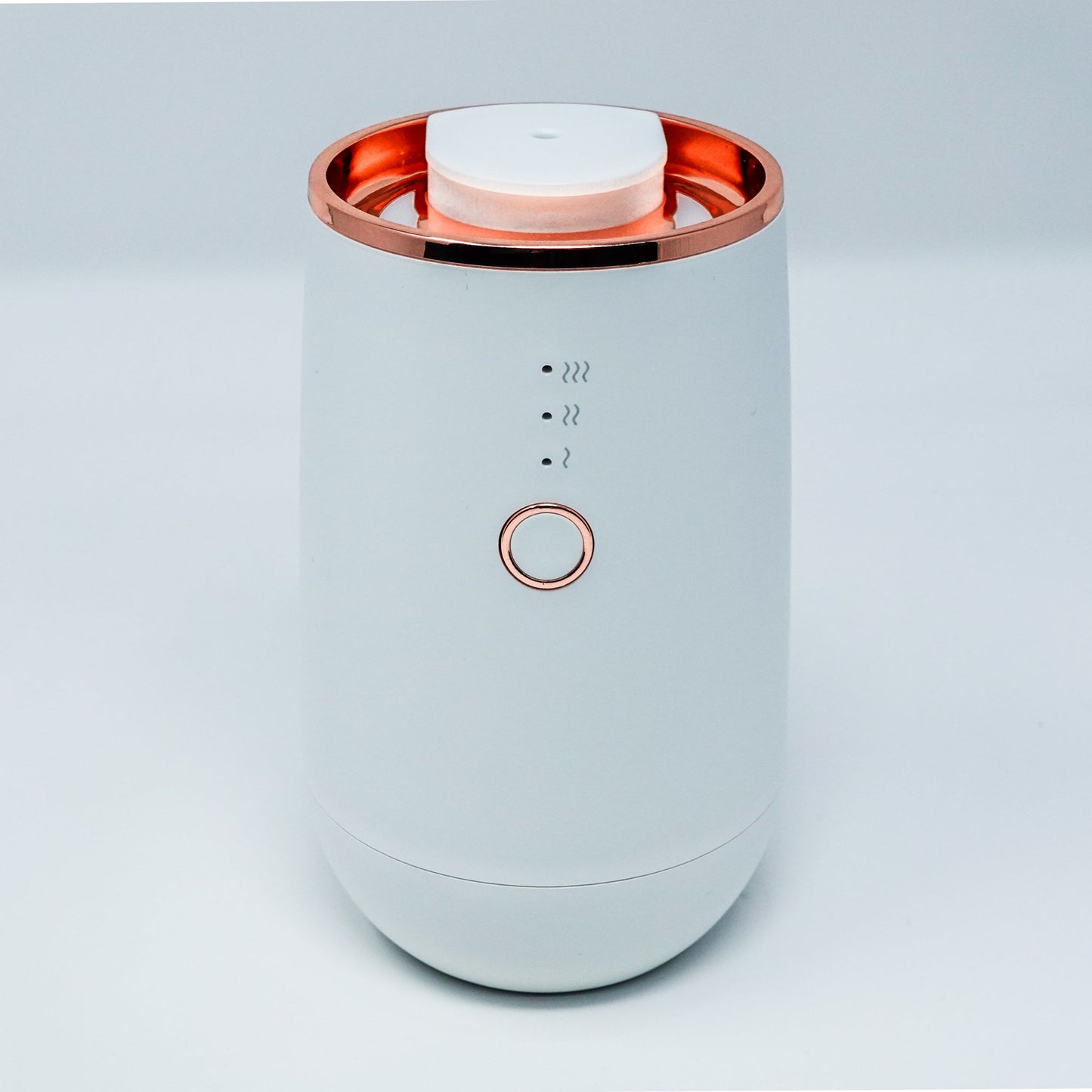 Portable Rechargeable Waterless Cold-Air Scent Diffuser - 15ml Capacity Color: White