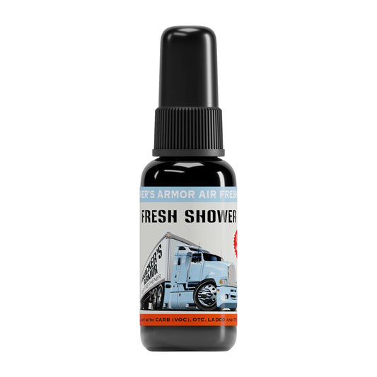 Trucker's Armor Air Freshener - Fresh Shower Scent - 1.5 fl. oz.