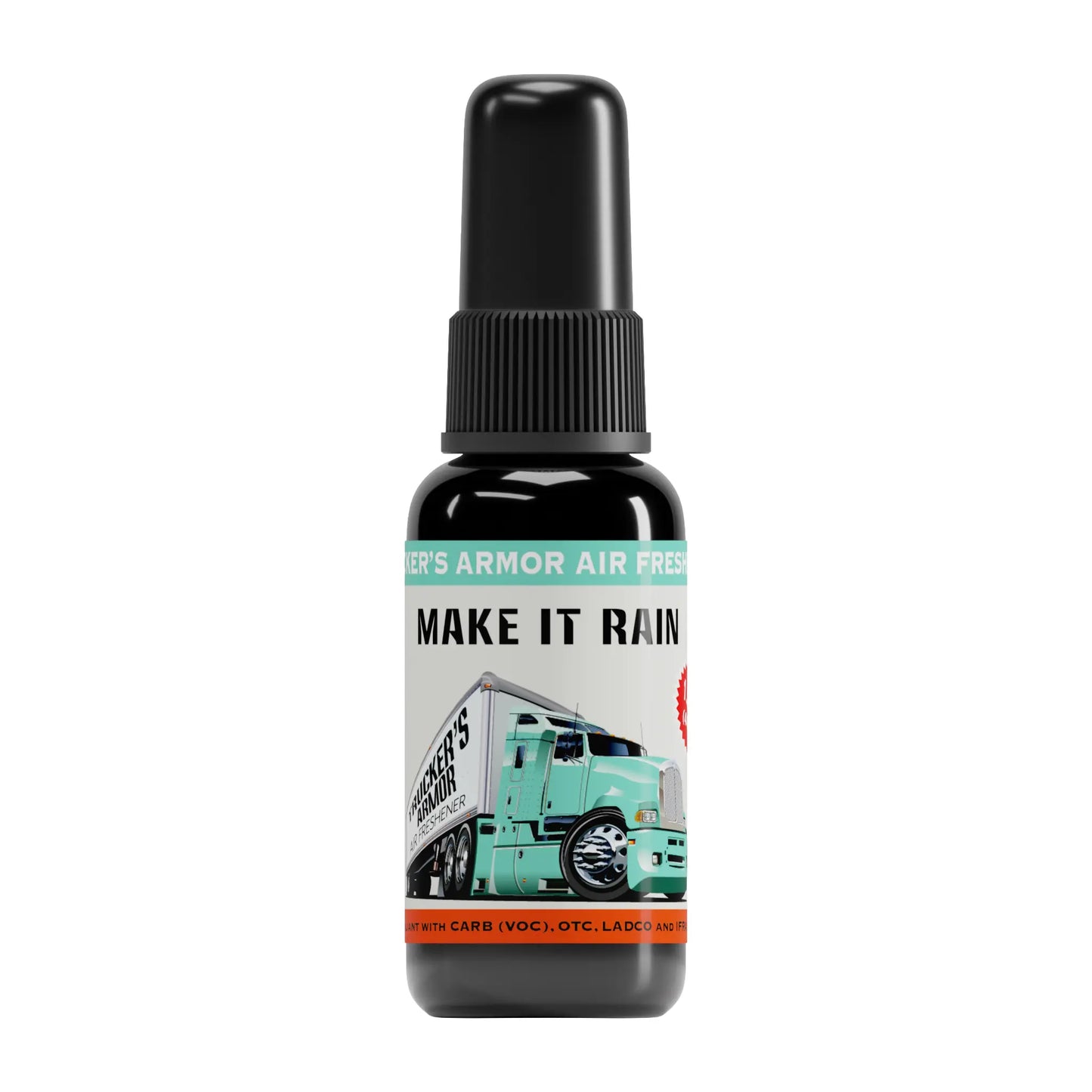 Trucker's Armor Air Freshener - Make it Rain Scent - 1.5 fl. oz.