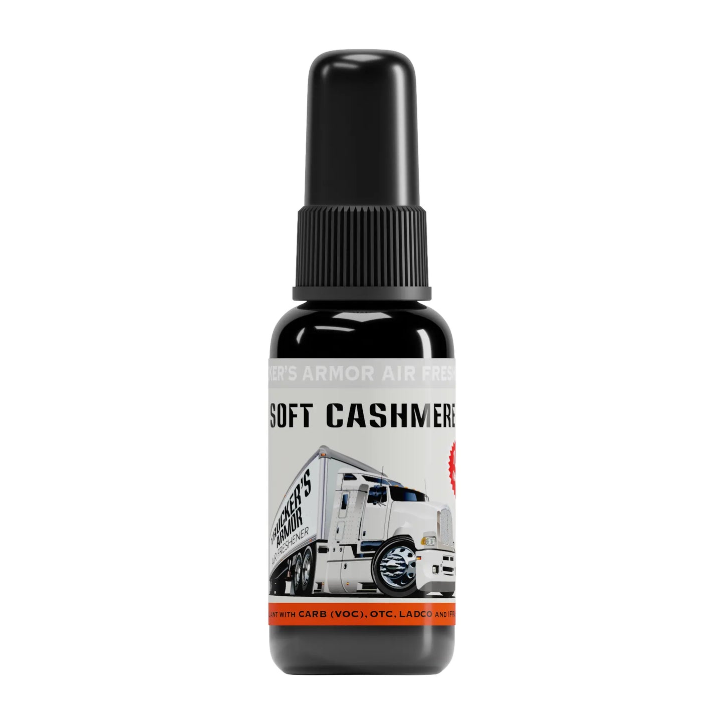 Trucker's Armor Air Freshener - Soft Cashmere Scent - 1.5 fl. oz.