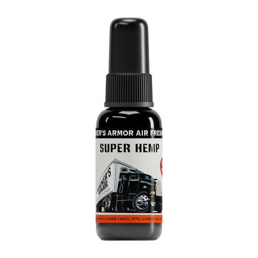 Trucker's Armor Air Freshener - Super Hemp Scent - 1.5 fl. oz.