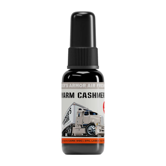 Trucker's Armor Air Freshener - Warm Cashmere Scent - 1.5 fl. oz.