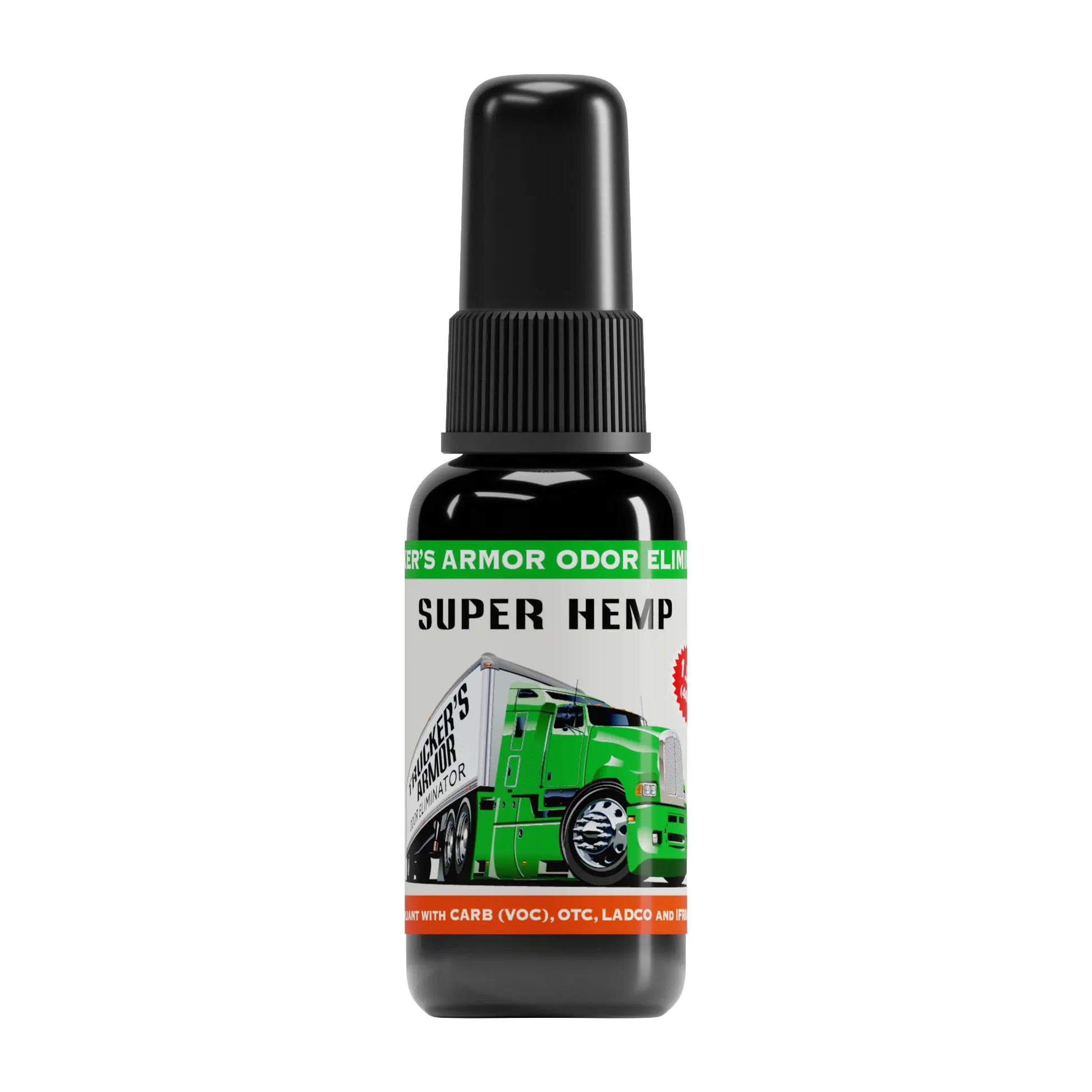 Trucker's Armor Odor Eliminator - Super Hemp Scent Size: 1.5floz