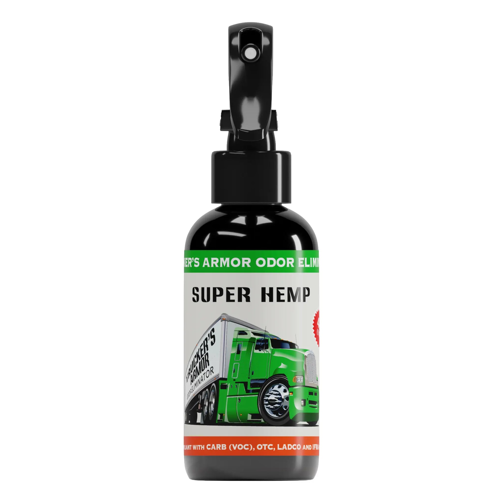 Trucker's Armor Odor Eliminator - Super Hemp Scent Size: 4floz